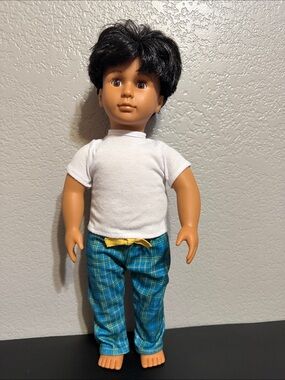 Our Generation 18” Franco Boy Doll in Pjs with extra outfit